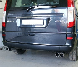 Mercedes Viano - Fox Duplex Performance Auspuff
